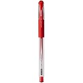 uni-ball Signo Needle 0.38 İğne U&ccedil;lu Jel Kalem, Kırmızı