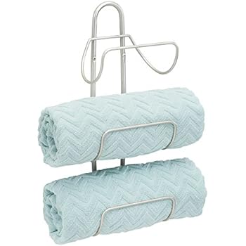 Amazon.de: mDesign Handtuchhalter zur Wandmontage - Handtuchablage aus