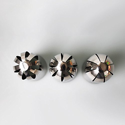 MagiDeal Russische Blume Vereisung Rohrdüsen Spitzen Gebäck Kuchen Spritzdüse Spritztülle Backen Werkzeug DIY # 2 - 4