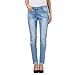 Red Herring Womens Light Blue 'Chloe' Relaxed Skinny Jeans 12