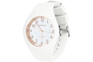 AOOSU Orologio Digitale da Donna, Orologio da Donna, Orologios sportivo da donne con Cinturino in Silicone Gelatina, Impermeabilizzazione Della Vita 30 Metri