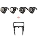 Produktbild Owoda Linsenfilter Set Combo (MCUV CPL ND4 ND8 ND16 ND32) + Kamera Objektiv Sunhood (grau) für DJI Spark (Owoda 4 In 1 Combo (MCUV CPL ND4 ND8) Linsenfilter Set)