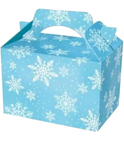 Christmas Party Food Boxes For Kids – Green Elf Tunic Design – Xmas Meal Bags
