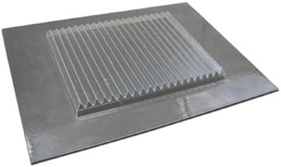 Gumpaste Pleater, Small Pleats, Pleating Area 6 x 5 x 3/8 Deep by Creative Cutters