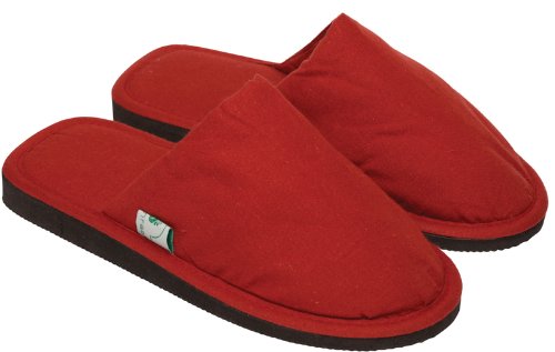 Preisvergleich Produktbild Spinnrad Zimt-Hausschuhe Baumwolle rot 39-40