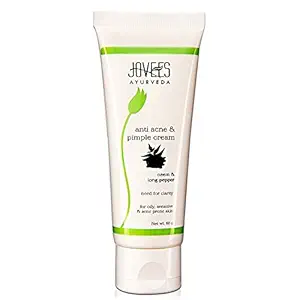 Jovees Ayurveda Anti Acne and Pimple Cream - Neem & Long Pepper, 60g Tube