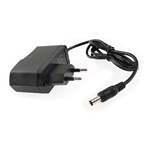 LEORX DC 12V 1A AC Power Adapter Ladegerät Steckernetzteil für CCTV-Kamera – 5.5 mm * 2.1 mm (schwarz) - 3