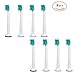 Produktbild U-Prime Ersatz Aufsteckbürsten,kompatibel mit Philips Sonicare ProResults Mini HX6024/31 Aufsteckbürsten Compact(für elektrische Zahnbürsten),8 Stück(2er Pack).