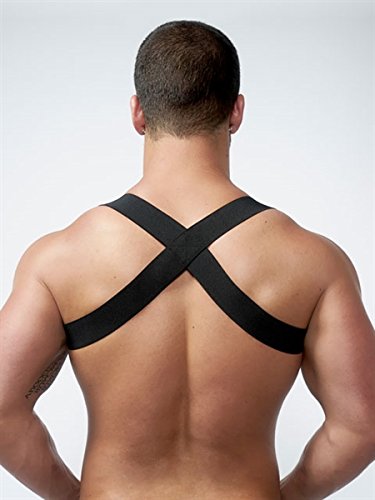 Preisvergleich Produktbild Mister B Urban Sling Rücken Club Gurt, schwarz