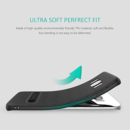 Funda Galaxy S8 Negro ivencase Anti-Ara azos Suave TPU Carcasa Metal Stand Fibra de Carbono Silicona Funda para Samsung Galaxy S8 5 8 Funda Galaxy S8 Negro ivencase Anti-Ara azos Suave TPU Carcasa Metal Stand Fibra de Carbono Silicona Funda para Samsung Galaxy S8 5 8