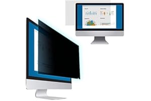 EPHY B23W 4 in 1 Privacy Screen Protector w/Privacy/Anti-Glare/Anti-Blue Light/Anti-Bacterial for Laptop TFT Desktop PC LCD LED Screen - B23W - (23" 16:9-509mm x 286mm)