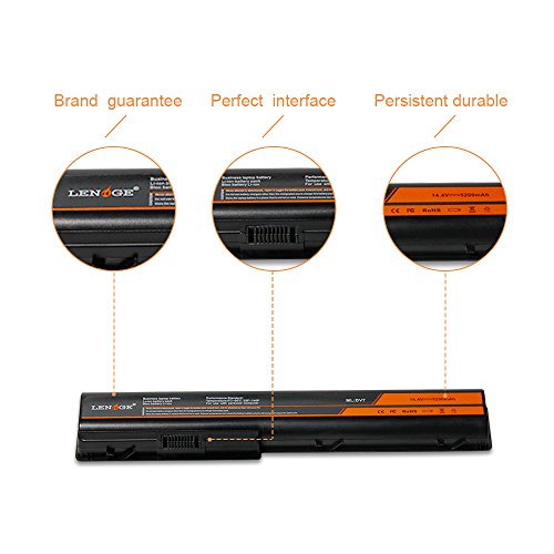 LENOGE Hochleistung Li-ion Akku Ersatz Laptop Batterie Für HP Pavilion Dv7 DV8 DV8t DV8-1000 Dv8t-1000 Hp HDX18 HDX18-1000 HDX18T-1000 18 Monate Garantie - 5
