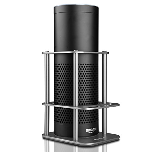 Preisvergleich Produktbild Aluminium Lautsprecherschutz, Robust und Hochwertig, Evolva Future Technology Lautsprecherständer für Amazon Echo und UE MEGABOOM (Space Gray)