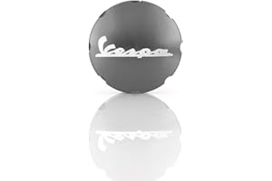 NGHSDO Motorrad Tankdeckel Motorrad-Gas-Kraftstoff-Tank-Füllstoff-Ölkappe-Abdeckung für PIAGGIO Vespa GTS 300 SPRINT PX LX Primavera Zubehör Motorradtank Deckel (Color : Grey)