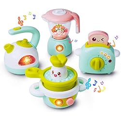 GizmoVine Jeux Enfant 3 Ans Jouet Cuisine pour Enfant Jouets De Rôle Play Set Jeu D'imitation pour Anniversaire pour Anniversaire Fille Garcon
