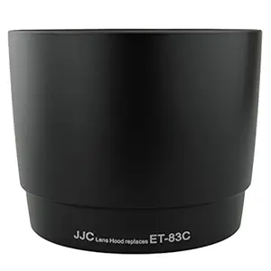 JJC Professional Lens Hood for Canon 100-400 mm F 4.5-5.6 L IS USM Lens White , Replaces Canon ET-83C