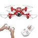 Produktbild DoDoeleph RC Drone SYMA X22W Mini Drohne Mit Kamera Live Übertragung FPV Ferngesteuerter Quadrocopter Eine Taste Start Landung Höhehalte Funktion Headless Modus Für Anfäng er Kinder(Rot).