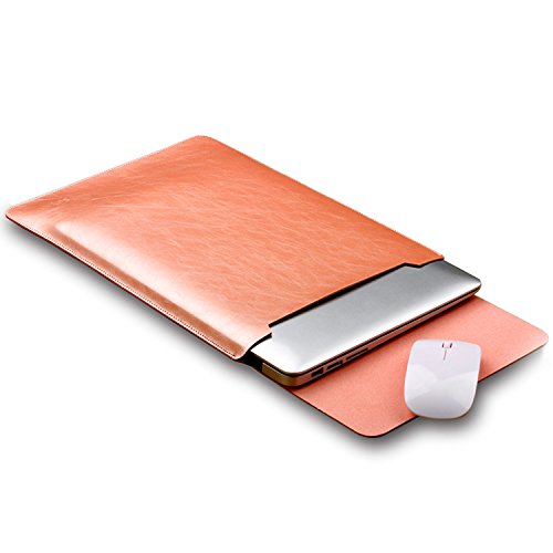 MacBook Air 13 Zoll Laptop Hülle, ZXK CO Luxus Mikrofaser Leder Laptop Tasche Wasserresistente Laptop Hülsen Beutel Abdeckung für MacBook Air &Macbook Pro 13.3 Zoll Ultra Dünn Case Cover mit Mauspad - 2