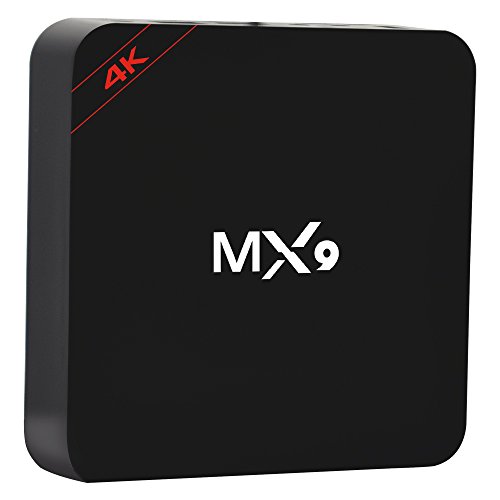 Kodi Fully Loaded Android Smart TV Box Streaming Media Player MX9 RK3229 2.4G Wi-Fi 1GB RAM 8GB ROM