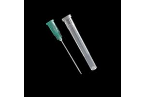 ANTONMOVE 100pcs Dispensing Accessories Stainless Steel Pipe Industrial Pipes Laboratory Supplies (21G)