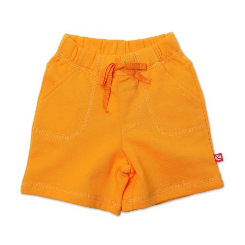 Zutano Baby-girls Infant Terry Drawstring Shorts, Orange, 18 Months Color: Orange Size: 18 Months