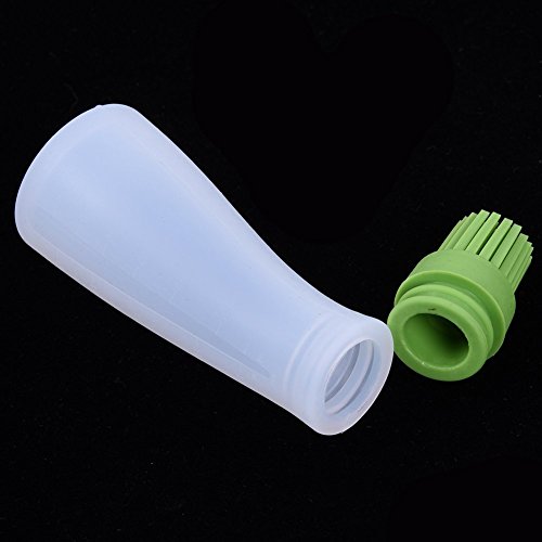 Idvor Öl-Flasche mit Pinsel für Barbecue Kochen Backen Pfannkuchen Grill Werkzeuge Ölsprays Flaschenbürste, SqueezePinsel, Ölpinsel, Küchenzubehör Flaschenbürste Silikonöl Flasche mit Pinsel für Grillen Kochen Backen BBQ Werkzeuge Ölpinsel - 7