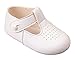 Produktbild Baypods Luxusbriten machten Baby-hellblaue, weiße, Creme/Elfenbein-und glänzende Schwarz-spezielle Anlass-Hochzeits-Geburtstaufbaypoden-Schuhe durch frühe Tage (EU 18 (3-6 Monate), Creme/Elfenbein)