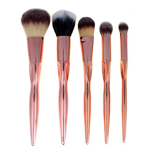 Preisvergleich Produktbild Loveso -Make up Pinsel 5 PCS-kosmetische Verfassungs-Bürsten-Verfassungs-Bür... Pinsel