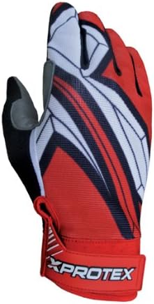 Xprotex Youth MASHR 2014 Batting Gloves, Red, Large