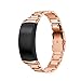 Produktbild Hunpta@ Mode Sport Edelstahl Armband mit Metallverbindern Compatible Für Samsung Gear Fit2 Pro(170 mm) (Roségold)