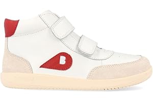 Bobux Kid+ Champ High - Esperti Walker - Stivali in pelle con doppia striscia autoaderente