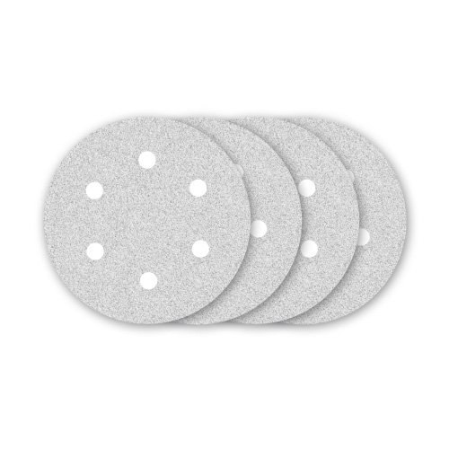 25 MENZER Klett-Schleifscheiben für Langhalsschleifer weiß - ø 225 mm - Korn 40 - 6-Loch