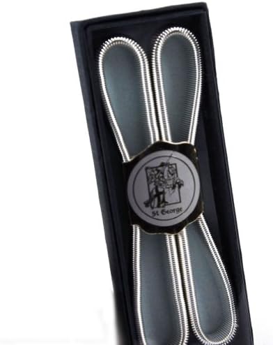 St. George Armbands - Rhodium Plated Classic Cuff Management