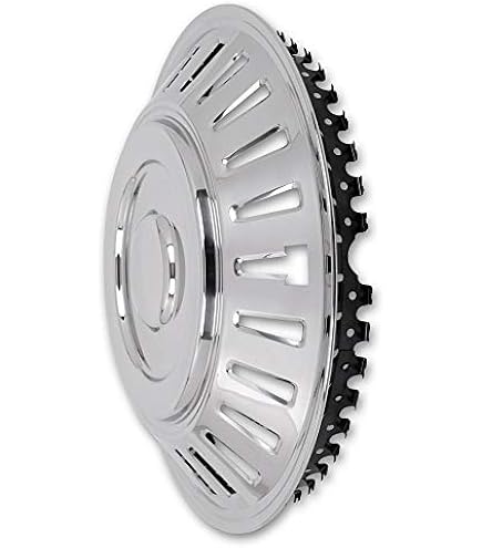 16 inch wieldoppenset, 4 stuks ventielverlenging, roestvrij staal, voertuigspecifiek voor tweelingsbanden, campers en bestelwagens