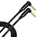Produktbild 5 Meter – Gotham gac-1 Ultra Pro – PREMIUM, kapazitätsarme an (21 PF/F) Gitarre Bass Instrument Kabel – mit Winkel auf Winkel 1/10,2 cm Neutrik vergoldete Stecker