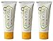 Jack N' Jill Natural Toothpaste Organic 50G, Set Of 3 - Banana