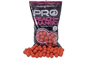 Starbaits - Probio Peach & Mango Boilies 20mm 1Kg - 39336