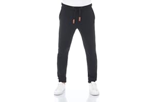 riverso RIVSven Pantalones de chándal para Hombre, Pantalones de chándal para Correr, Pantalones de Deporte, Pantalones de Ocio, Ajustados, de algodón