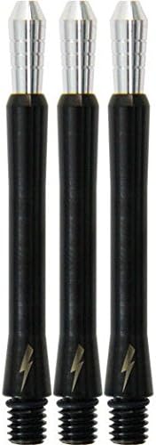 1 Set of TARGET GEN 2 PHIL TAYLOR TITANIUM MEDIUM DART STEMS SHAFTS - BLACK