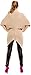Happy Mama Women's Maternity Chunky Knit Cardigan Coat Warm Wrap. 325p (Beige, UK 10/12)
