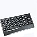 Price comparison product image BUTTERFLYSILK USB Keyboard,Full Size Keyboard with 104 Keys Quick Responsive, Plug And Play for Laptop, PC, Computer Windows Mac, Etc. - Black