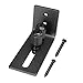 Produktbild SAFETYON Schiebetür Rollen Bodenführung schwarz, Schiebetürbeschlag Hardware Schiebetürsystem Zubehör, Sliding Barn Door Stay Floor Roller