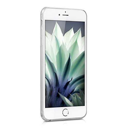 kwmobile Funda para Apple iPhone 6 Plus   6S Plus - Carcasa Protectora de  TPU  con dise  o Invernal en  Azul Azul Claro Transparente 