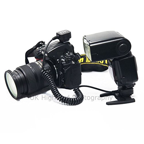 Kaavie -Rallonge i-TTL II pour flash - Version longue 3M- cordon TTL Off-Camera Sync Flash pour Nikon D1 D2 D3 D300 D700 D90 D5000 D3000 D3100 D7000 Cameras   Speedlite Flashes SB-900 SB-800 SB-600 as SC-28