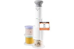 ‎CUISINART Cuisinart FreezeWand Eismaschine – 5in1 Eiscreme, Sorbet, Milchshake, Slushie – 3 Becher – Vegan, laktosefrei, proteinreich – 5 Min. Zubereitung – Kompakt & tragbar, Weiß/Grau