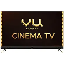Vu 126 cm (50 inches) 4K Ultra HD Cinema Android Smart LED TV 50CA (Black) | With 40W Front Soundbar
