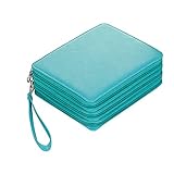 Diseño portátil: hay un asa para llevarlo fácilmente, puedes ir al exterior o viajar con este práctico estuche para tu coloración.