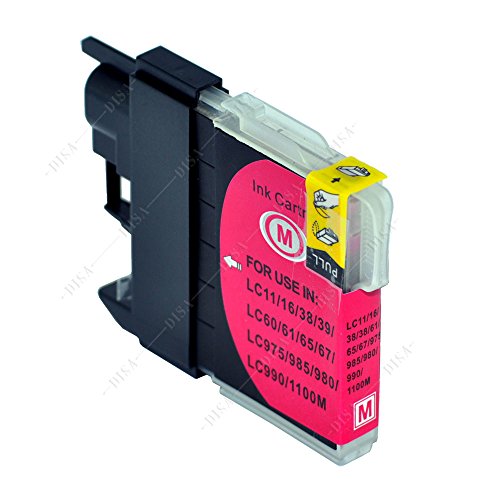 10 x Tintenpatronen kompatibel zu LC985 Brother DCP Serie DCP-J125 / DCP-J315W / DCP-J515W - 4