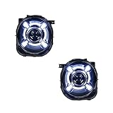 Kommt in einem Paar Scheinwerferbaugruppen [enthalten linke Seite (Fahrerseite) und rechte Seite (Beifahrerseite)], ein Paar HID-Kit [inklusive 2 Vorschaltgeräte und 2 Xenon-Leuchtmittel], alle Leuchtmittel enthalten.