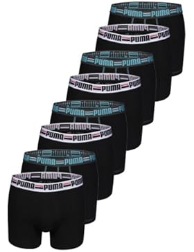PUMA Herren Brand Boxer Boxershort 8er Pack in vielen Farben